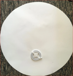 displays a round <b>electric</b> mirror defogger <b>pad</b> (also known as a mirror demister or anti-fog <b>heating</b> film). - Product Image 4