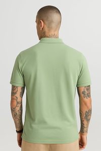 Camiseta de Golf Unisex de Forro Polar de 240 g/m², Sólida, de Media Manga, Transpirable, de Alta Calidad, Informal, para Hombre - Product Image 2