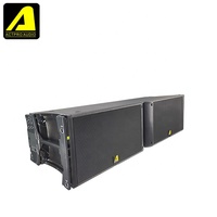 ACTPRO AUDIO Sistema de Sonido Line Array de Tres Vías con Dos Subwoofers de 12 Pulgadas K2+KS28, Equipo de Audio Profesional para Escenarios, Alta Potencia, Activo, para Exteriores