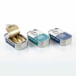 Sardines de haute qualité <span class=keywords><strong>en</strong></span> conserve, produit de <span class=keywords><strong>la</strong></span> pêche transformé pour les repas rapides, <span class=keywords><strong>la</strong></span> restauration et l'industrie alimentaire commerciale - Product Image 2