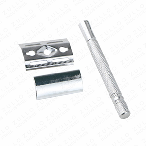 Maquinilla de Afeitar de Doble Filo de Acero Inoxidable Premium, Portátil, para Hombre, con Etiqueta Privada OEM - Product Image 6