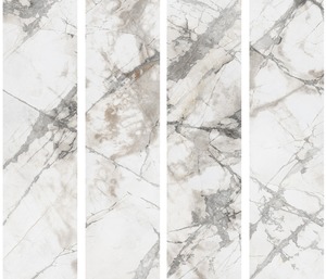 Losas de Porcelana Pulida Blanca Ingresso, Superficies Elegantes con Efecto Mármol para Interiores de Lujo - Product Image 4