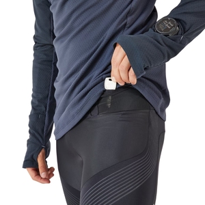 Leggings Deportivos para Hombre, Mallas Elásticas de Secado Rápido, Cintura Elástica, Largo Completo, Poliéster/Algodón, Bolsillo, para Entrenamiento y Jogging - Product Image 3