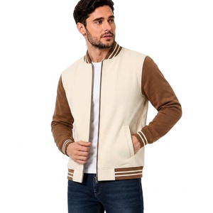 Chaqueta Bomber con Cierre Completo para Hombre, Fabricante de Ropa Exterior de Marca Privada OEM ODM - Product Image 4
