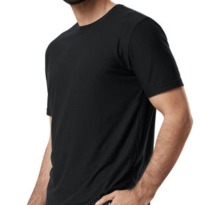 Camisetas casuales para hombre con material de algodón transpirable, textura suave, ajuste perfecto para uso diario, sesiones de gimnasio y conjuntos de verano. - Product Image 3