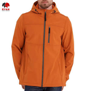 Veste Softshell de qualité supérieure Ryan Pro Gear pour hommes, imperméable, coupe-vent, écologique, avec logo personnalisé - Product Image 4