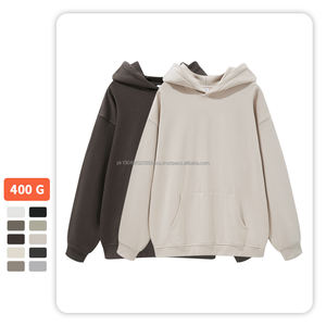 Venta al por mayor suéter de moda casual ropa de calle de algodón de gran tamaño hombres sudaderas con capucha de gran tamaño personalizado - Product Image 4