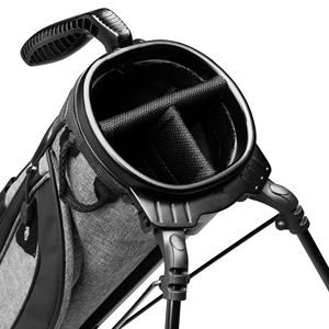 Sac de golf du dimanche en nylon durable et imperméable avec mécanisme de pieds stabilisateurs et organisation facile des clubs pour le voyage - Product Image 5