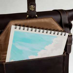 Handcrafted Genuine Leather Anti-Theft <b>Roll</b> Top <b>Backpack</b> Vintage <b>Backpack</b> Bag Unisex Waterproof Travel Day Pack Zipper LTBP-0225 - Product Image 4