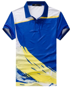 เสื้อยืดผู้ชายผ้าฝ้ายถักคุณภาพสูง 100% สวมใส่สบาย พิมพ์ลายได้ตามต้องการ คอกลม แขนสั้น กันยับ เป็นมิตรต่อสิ่งแวดล้อม - Product Image 4