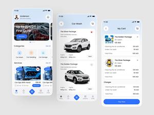 Aplicación de Reserva de Lavado de Coches - Selección Fácil de Servicios, Reserva de Horarios, Pagos, Gestión de Vehículos, Seguimiento, Suscripciones, Compatible con Stock - Product Image 2