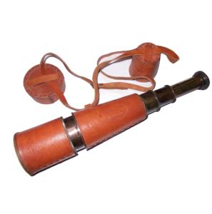 Jumelles en laiton antique décoration bonne qualité étui en cuir télescope décor maison avec jumelles Vintage marine victorienne - Product Image 3