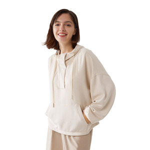 Sudadera con Cremallera y Logotipo Bordado Personalizado para Mujer - Camisetas y Suéteres para Chicas - Varios Colores - Talla XL - Product Image 1