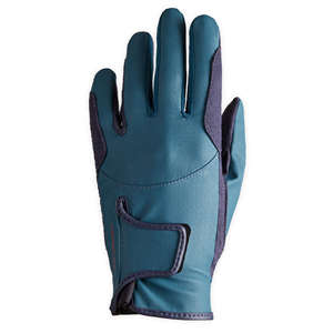 Guantes profesionales de equitación con diseño negro y gris, correa para la muñeca para un ajuste circular personalizado - Product Image 4