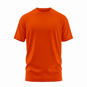 Eco-Friendly T-Shirt Cotton Polyester Embroidered Print Blank Design Short Sleeve Custom Logo Street Style Tee for Me - Product Image 4