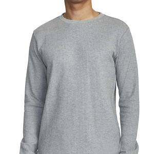 เสื้อยืดแขนยาวผู้ชายปี 2026 โลโก้สั่งทำ ผ้าฝ้ายเจอร์ซีย์ถัก 100% ลวดลายเรียบง่าย สวมใส่สบาย ทรงปกติ เป็นมิตรกับสิ่งแวดล้อม แห้งเร็ว - Product Image 2