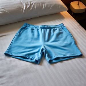 Alta calidad hombres 100% algodón deporte ácido lavado Streetwear gimnasio pantalones cortos personalizados color sólido pantalones cortos para hombres sudor pantalones cortos para hombres - Product Image 2