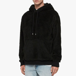 Top Trendy Best Selling <b>Men</b> <b>Sherpa</b> Fleece <b>Hoodie</b> Streetwear OEM Service With Low MOQ <b>Men</b> <b>Sherpa</b> Fleece <b>Hoodie</b> - Product Image 4