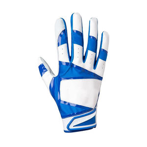 Guantes de Bateo de Béisbol y Sóftbol Personalizados de Alta Calidad, Transpirables, de Poliéster/Algodón, con Cierre de Gancho y Bucle para Mano Derecha, para Adultos - Product Image 1