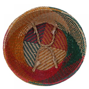 Bungalow Rose Seagrass Decorative <b>Basket</b> Handmade <b>Storage</b> <b>Basket</b> Wholesale eco-friendly Made in Vietnam - Product Image 5