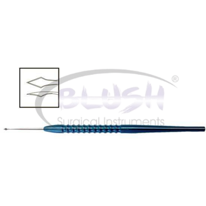 Espátula para Extracción de Cuerpos Extraños Oftálmicos, Instrumento Quirúrgico Ocular para Cornea, Marca Blush Surgical - Product Image 2