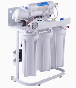 Système d'osmose inverse commercial 7 ou 8 étapes, purificateur d'eau électrique de qualité supérieure avec charbon actif et manomètre à cadre - Product Image 1