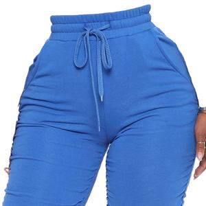 Pantalon de survêtement coupe-vent à séchage rapide pour hommes Fitness survêtement vêtements de sport décontracté à rayures pantalon de course coupe-vent 2026 - Product Image 4