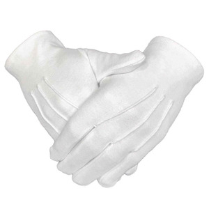 Manchette unisexe en coton 100% respirant de haute qualité, longueur coude, écologique, brodée, pour l'Église, les Francs-Maçons, la Franc-Maçonnerie, Taille personnalisée - Product Image 2