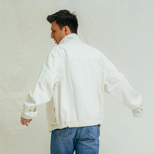 Men Denim <b>Jacket</b> Premium Casual Outerwear Men Denim <b>Jacket</b> With Durable Cotton Denim Fabric Comfortable Fit And Classic Design - Product Image 2