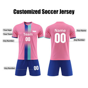 Tenues de sport d'été très demandées : ensembles maillots et shorts de football personnalisés pour clubs et tournois, entièrement sublimés - Product Image 4