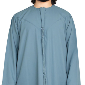 Premium Muslim <b>Thobe</b> Teal Luxury Kandura Traditional Arabic Wear Elegant <b>Mens</b> Jubba Soft and Breathable Modern Islamic Thobes - Product Image 6