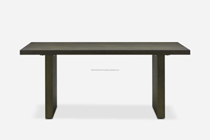 Contemporary Design Modern Durable Wooden Dining Table Set ARDENA ADT-092 for Home Apartment Farmhouse Villa Dining Room - Product Image 2