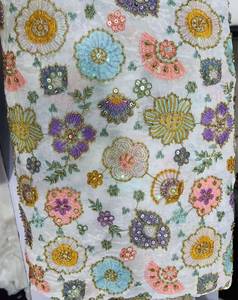 Premium Nonwoven Polyester D Crepe <b>Fabric</b> <b>Medium</b> Weight Soft Smooth Wrinkle Texture Women's Wedding Dresses Tops & Accessories - Product Image 3