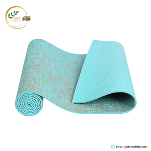Tapete de Yoga Ecológico de Yute – Tapete de Ejercicio de Fibra Natural para Yoga, Pilates y Práctica Diaria de Ejercicio - Product Image 2