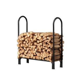 Accessoires de maison les plus tendances, porte-bois de jardin en métal pour cheminée, support à bois en fer forgé pour cheminée - Product Image 2