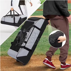 Bolsas de béisbol ventiladas de alto rendimiento para práctica profesional con compartimento transpirable para zapatos y herramientas - Product Image 6