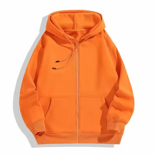 Sudadera con Capucha para Hombre, Negra, Resistente al Viento, Estilo Hip Hop, 100% Algodón, Felpa Francesa, Informal, Tejida, Otoño, Venta al Por Mayor, Mejor Calidad - Product Image 5