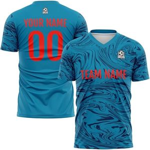 Camiseta de Portero de Fútbol para Adultos, Uniforme de Fútbol Personalizado Unisex, Conjunto de Chándal de Manga Larga para Entrenamiento, 100% Poliéster - Product Image 4