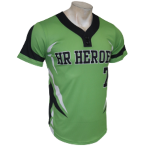 Camiseta de Béisbol Personalizada de Dos Botones, Uniforme de Equipo Transpirable de Secado Rápido, Camisetas de Béisbol para Hombre y Jóvenes de Tela de Malla de Alta Calidad - Product Image 2