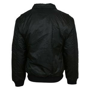 <b>Men's</b> Brown Genuine <b>Leather</b> Stand Collar Zipper Closure Casual Wear Bomber <b>Jacket</b> Available For Sale Now In Reasonable Price - Product Image 6