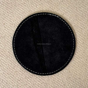 2025 vente en gros nouveauté en cuir repoussé à la main thé caboteur ensemble en cuir de vachette véritable haute qualité caboteur ensemble nouveaux cadeaux pour la maison - Product Image 6