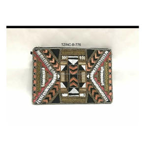 Diseñador Multi Beads Gypsy Boho embragues de las señoras al por mayor para las mujeres - Product Image 3