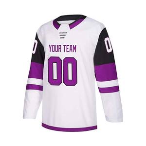 Camiseta clásica de hockey sobre hielo, uniforme deportivo de malla transpirable, camisa de patinaje de manga larga diseñada para prácticas y sesiones de deportes de equipo. - Product Image 6