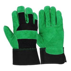 Guantes de Trabajo de Cuero Vacuno Reforzado, Resistentes a Cortes, con Protección Térmica, para Uso Industrial - Product Image 3