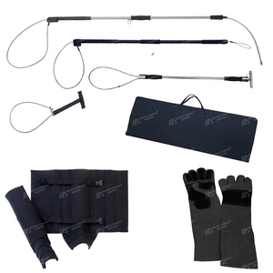 Handmade Combo Kit for Animal Rescue Veterinary Instrument Dog Catcher Pole and Cat Grabber <b>Bite</b> Protect Equipment - Product Image 6