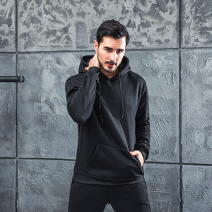 Sweat à capuche en molleton brossé de haute qualité avec tissu anti-boulochage pour un confort durable - Product Image 4