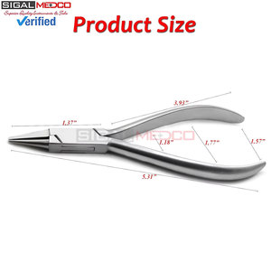 Professional Dental <b>Light</b> <b>Wire</b> Pliers Orthodontic Braces Surgical Stainless Steel <b>Light</b> <b>Wire</b> Pliers Medic Instruments - Product Image 3