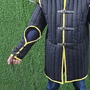 Wholesale Manufacturer OEM Thick Medieval Gambeson Padded Coat for SCA, LARP, Reenactment & Costume Factory Supplies - Product Image 4