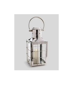 Lanterne en métal artisanale unique pour les collections de décoration artisanales, ajoutant un attrait lumineux distinctif - Product Image 1