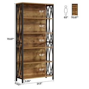Estantería Vertical con Funciones de Almacenamiento y Exhibición, Librería de Esquina para Plantas - Product Image 6